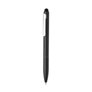 Logotrade advertising product picture of: Kymi RCS certified recycled aluminium pen with stylus