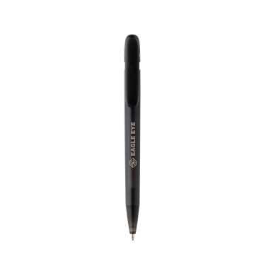 Logo trade promotional merchandise photo of: Devin GRS certified RABS pen transparent