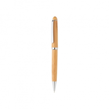Logo trade promotional gifts image of: Bamboo pen in box