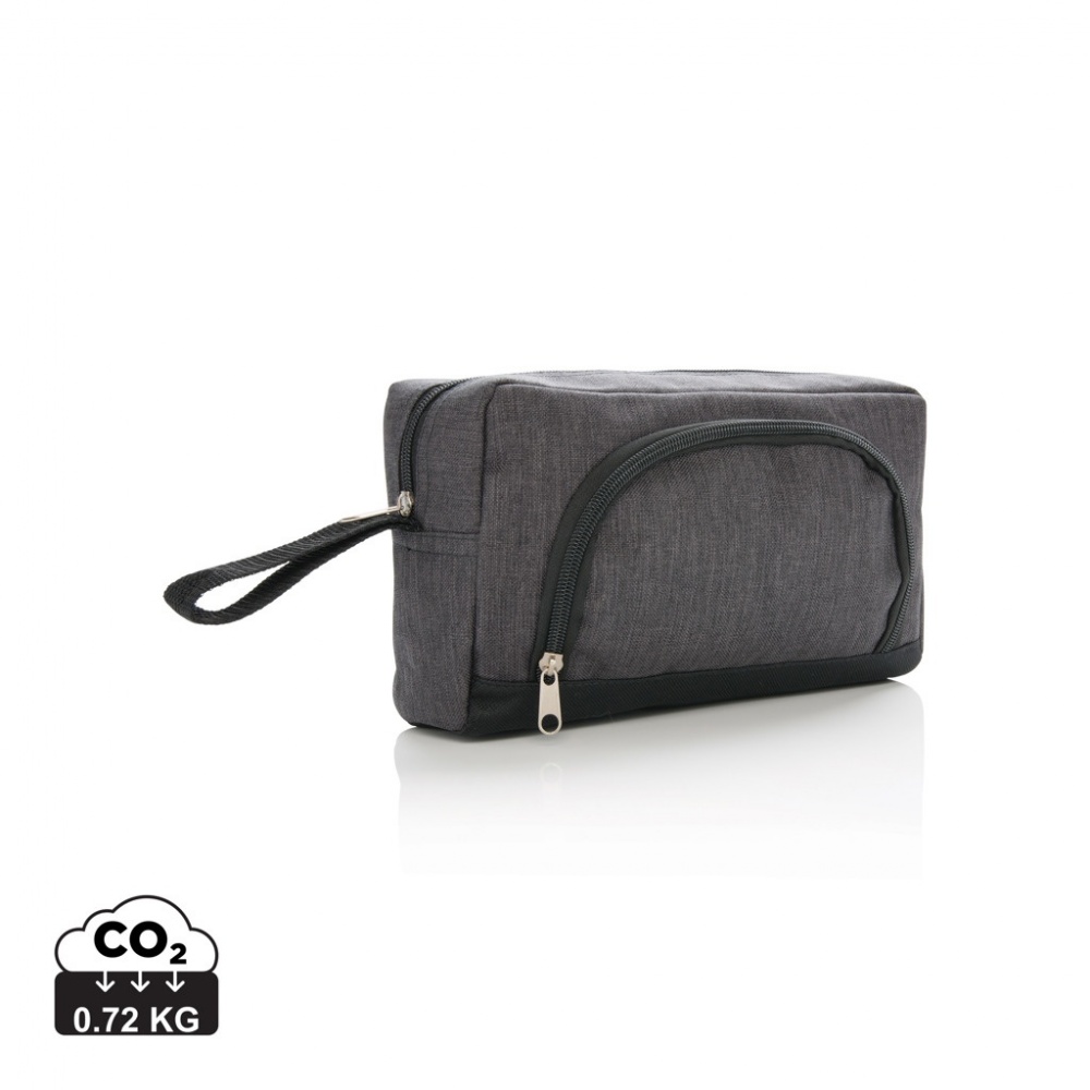 Logotrade corporate gift picture of: Classic two tone toiletry bag