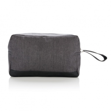 Logo trade promotional items image of: Classic two tone toiletry bag