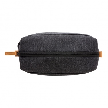 Logo trade promotional products picture of: Canvas toiletry bag PVC free