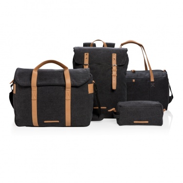 Logotrade corporate gift picture of: Canvas toiletry bag PVC free