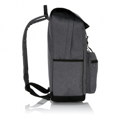 Logo trade promotional giveaways picture of: Laptop backpack with magnetic buckle straps