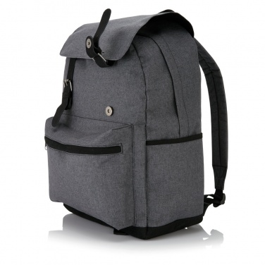 Logo trade promotional merchandise image of: Laptop backpack with magnetic buckle straps