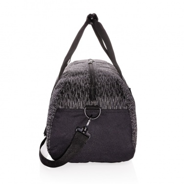 Logo trade promotional giveaways picture of: AWARE™ RPET Reflective weekend bag