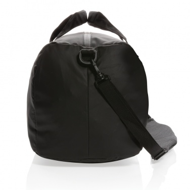 Logo trade promotional merchandise photo of: Fashion black weekend bag PVC free