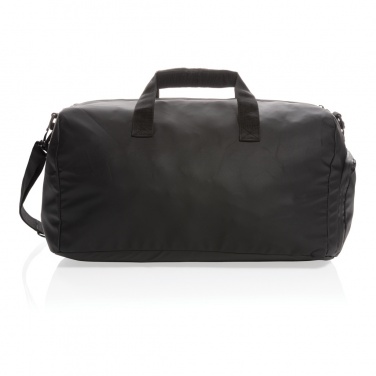 Logotrade promotional item image of: Fashion black weekend bag PVC free