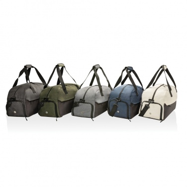 Logo trade corporate gift photo of: Kazu AWARE™ RPET basic weekend duffel