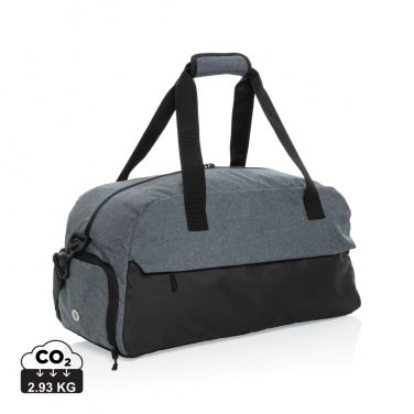 Logotrade promotional products photo of: Kazu AWARE™ RPET basic weekend duffel