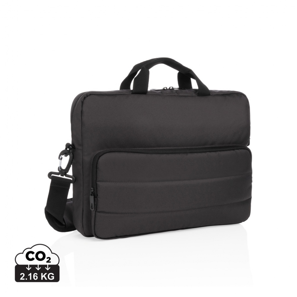 Logo trade business gift photo of: Impact AWARE™ RPET 15.6" laptop bag