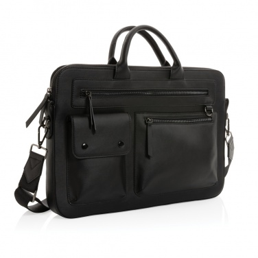 Logotrade promotional items photo of: Swiss Peak GRS recycled PU 14 inch laptop bag