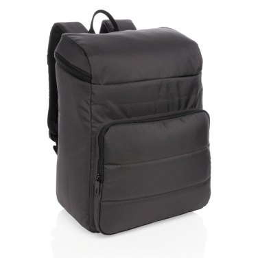 Logo trade corporate gift photo of: Impact AWARE™ RPET cooler backpack