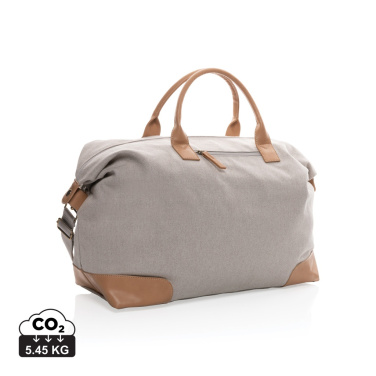 Logo trade promotional merchandise picture of: Impact AWARE™ 16 oz. rcanvas large weekend bag