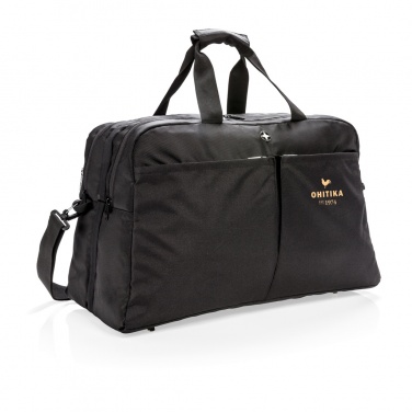Logotrade promotional product image of: Swiss Peak RFID duffle with suitcase opening