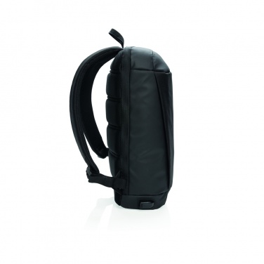 Logo trade promotional giveaways picture of: Madrid anti-theft RFID USB laptop backpack PVC free