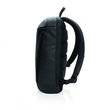 Logo trade promotional items image of: Madrid anti-theft RFID USB laptop backpack PVC free