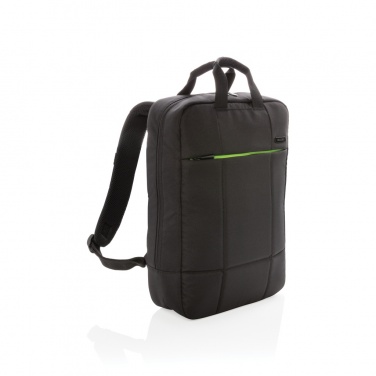 Logo trade corporate gift photo of: Soho business RPET 15.6" laptop backpack PVC free