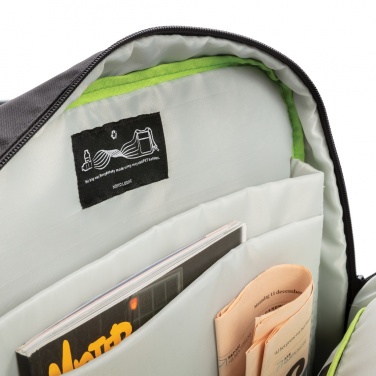 Logo trade promotional gifts image of: Soho business RPET 15.6" laptop backpack PVC free