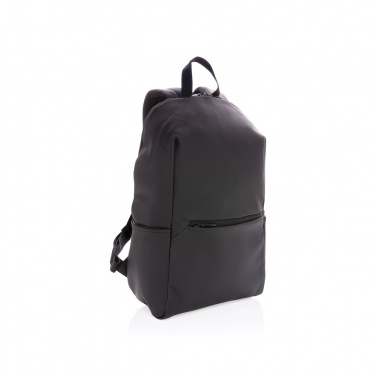 Logotrade promotional item image of: Smooth PU 15.6"laptop backpack