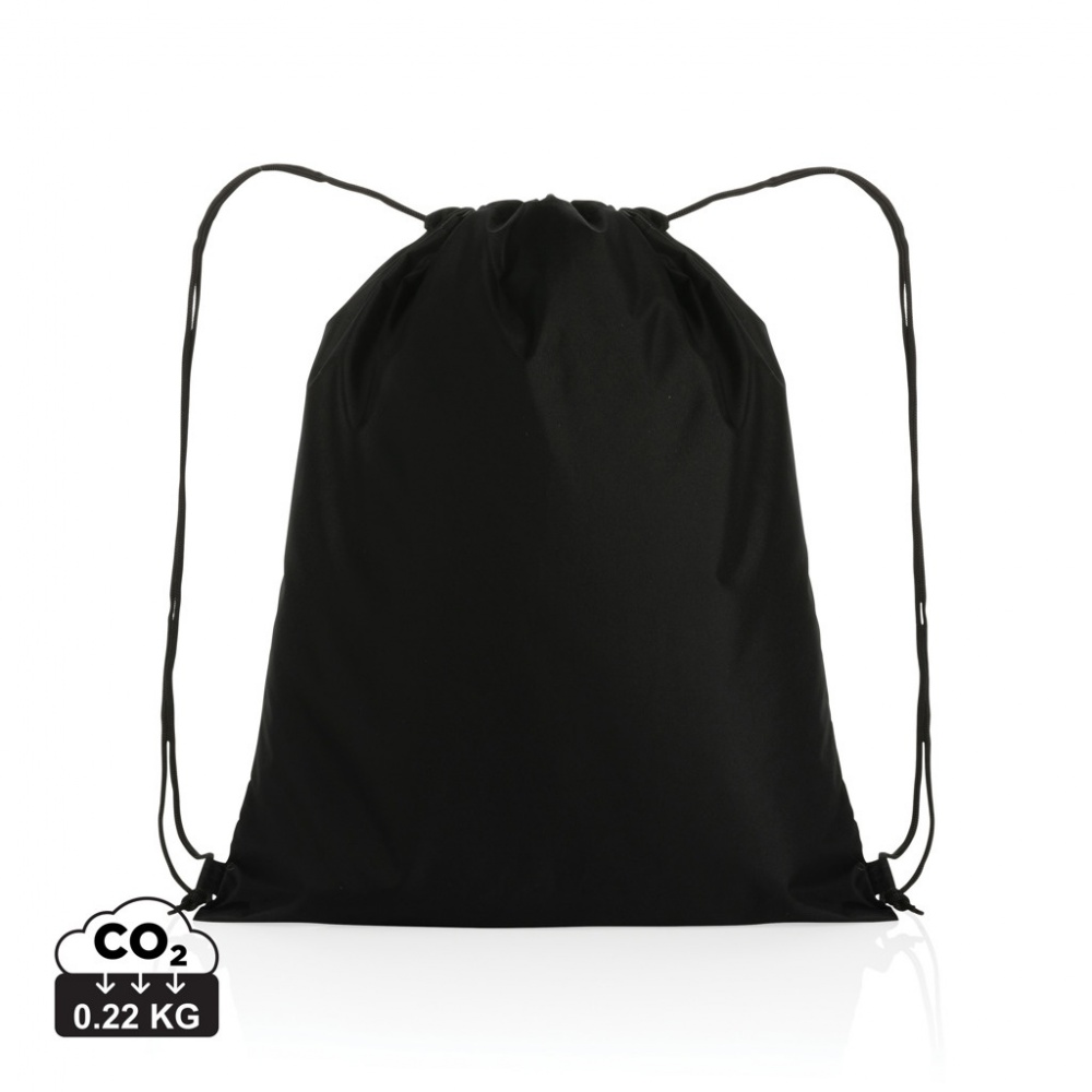 Logotrade promotional item picture of: Impact AWARE™ RPET 190T drawstring bag