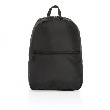Logo trade business gifts image of: Impact AWARE™ RPET lightweight backpack
