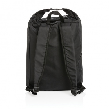 Logo trade promotional products picture of: Impact AWARE™ RPET lightweight rolltop backpack