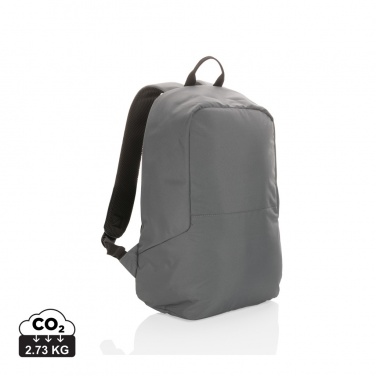 Logotrade advertising products photo of: Impact AWARE™ RPET anti-theft backpack