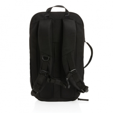 Logo trade promotional gifts image of: Swiss Peak AWARE™ RPET 15.6 inch work/gym backpack