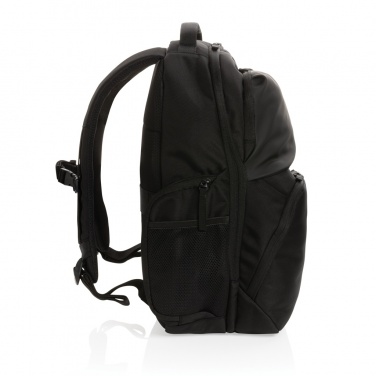 Logotrade promotional item picture of: Swiss Peak AWARE™ RPET 15.6 inch commuter backpack