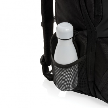 Logo trade promotional giveaways picture of: Swiss Peak AWARE™ RPET 15.6 inch commuter backpack