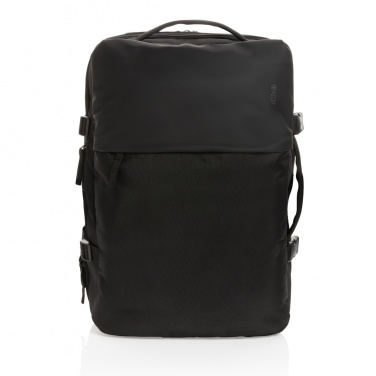 Logotrade promotional gift image of: Swiss Peak AWARE™ RPET 15.6' expandable weekend backpack
