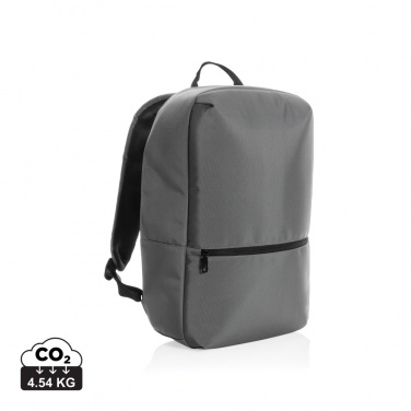 Logo trade promotional products image of: Impact AWARE™ 1200D Minimalist 15.6 inch laptop backpack
