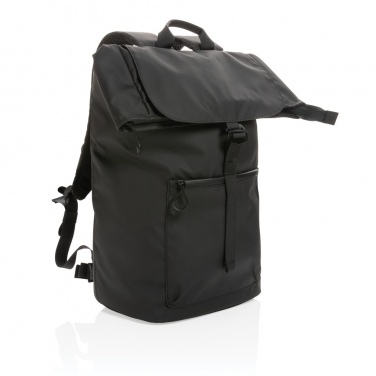 Logo trade promotional products picture of: Impact AWARE™ RPET water resistant 15.6" laptop backpack