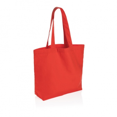 Logo trade advertising products image of: Impact Aware™ 240 gsm rcanvas shopper w/pocket