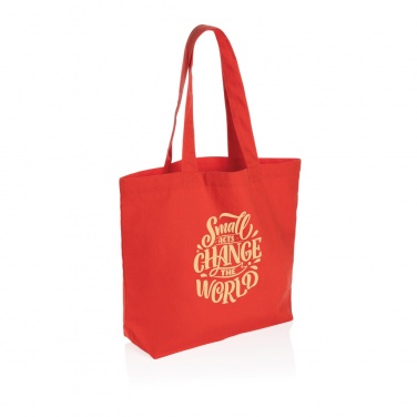 Logotrade promotional products photo of: Impact Aware™ 240 gsm rcanvas shopper w/pocket