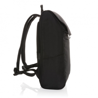 Logotrade promotional gifts photo of: Swiss Peak Fern AWARE™ RPET all over zipper 15.6" backpack