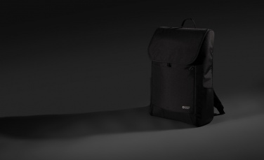 Logotrade corporate gift picture of: Swiss Peak Fern AWARE™ RPET all over zipper 15.6" backpack