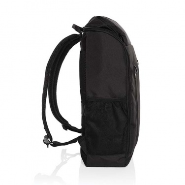 Logotrade business gift image of: Swiss Peak AWARE™ easy access 15.6'' laptop backpack