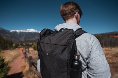 Logo trade business gifts image of: Swiss Peak AWARE™ easy access 15.6'' laptop backpack