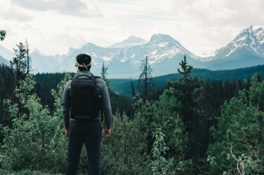 Logo trade promotional merchandise photo of: Swiss Peak AWARE™ XXL weekend travel backpack