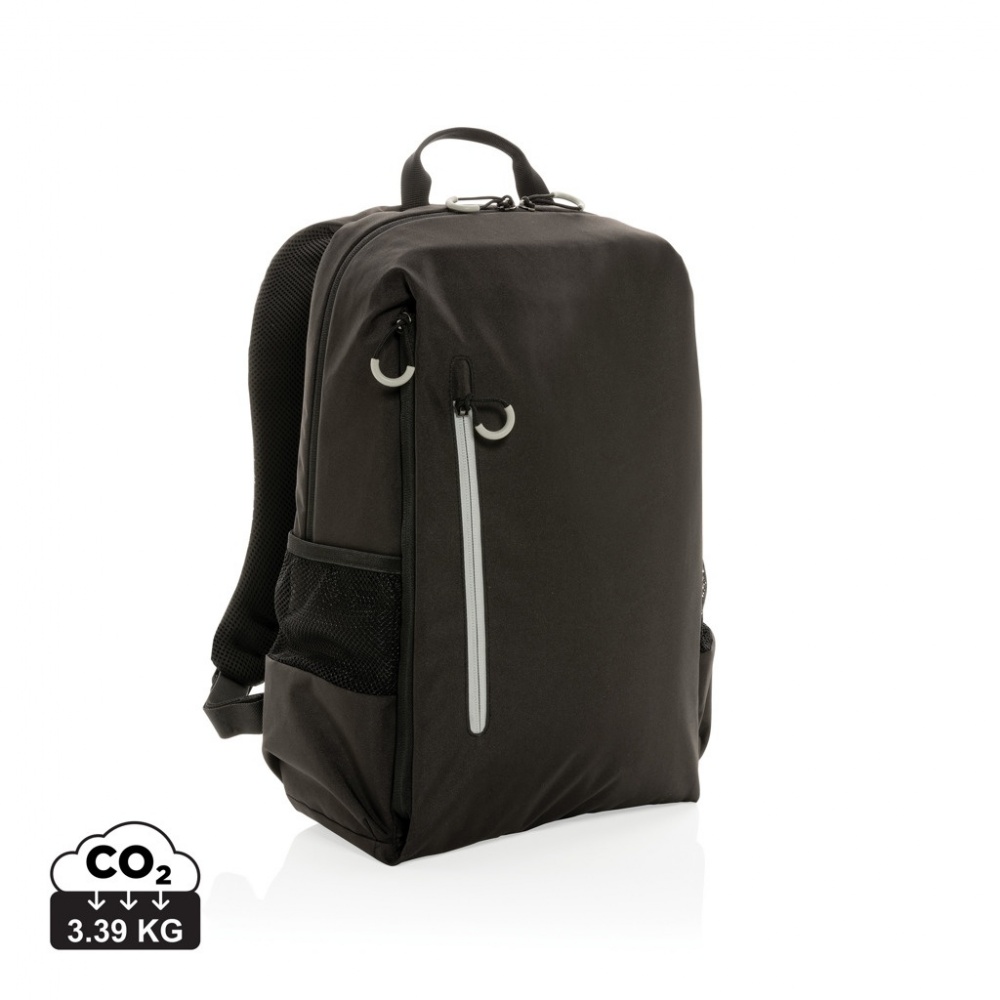Logo trade promotional product photo of: Impact AWARE™ Lima 15.6' RFID laptop backpack