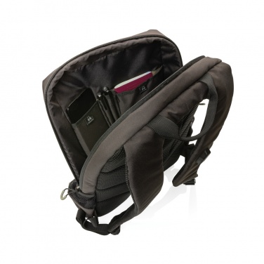 Logo trade advertising products image of: Impact AWARE™ Lima 15.6' RFID laptop backpack