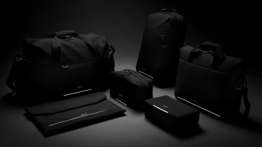Logotrade promotional item picture of: Swiss Peak AWARE™ RFID and USB A laptop backpack