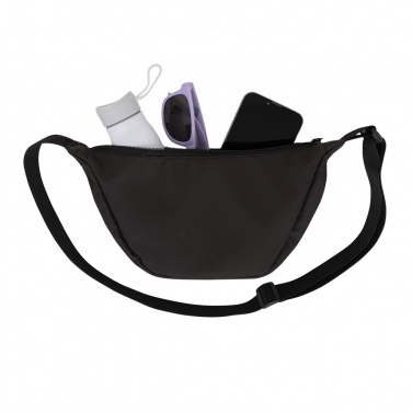 Logotrade corporate gift picture of: Crescent AWARE™ RPET half moon sling bag