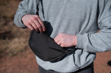 Logotrade promotional gift image of: Crescent AWARE™ RPET half moon sling bag