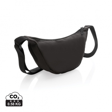 Logotrade advertising products photo of: Crescent AWARE™ RPET half moon sling bag