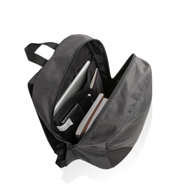 Logo trade promotional gifts picture of: Kazu AWARE™ RPET basic 15.6 inch laptop backpack