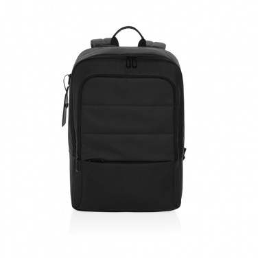 Logotrade advertising product image of: Armond AWARE™ RPET 15.6 inch deluxe laptop backpack