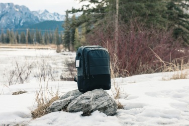 Logo trade promotional item photo of: Armond AWARE™ RPET 15.6 inch deluxe laptop backpack
